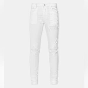 AMIRI White Skinny Jeans